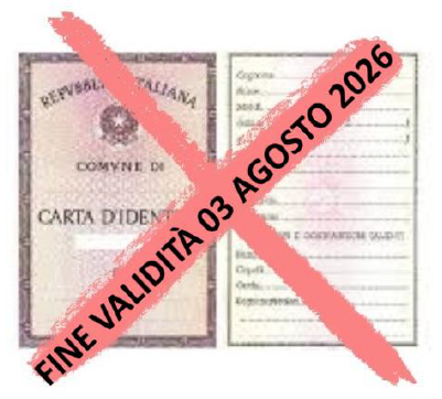 Cessazione validit� carte di identit� cartacee